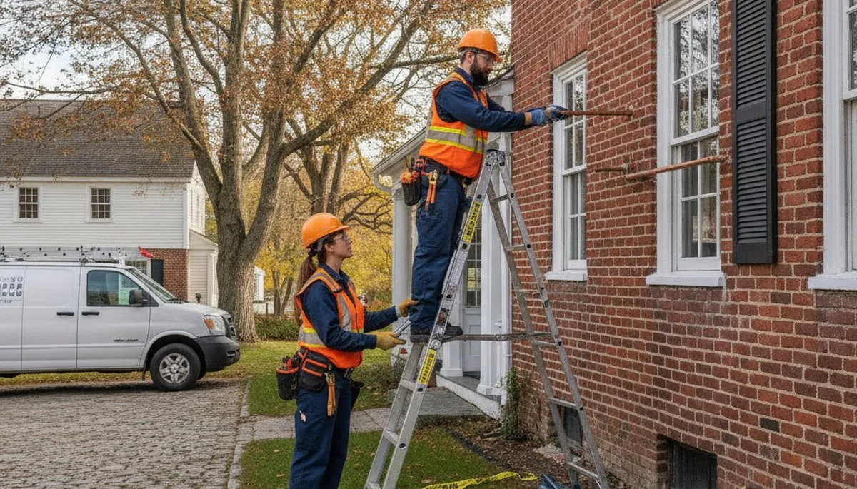 Burlington VT plumber repairing a sink leak for residential plumbing service