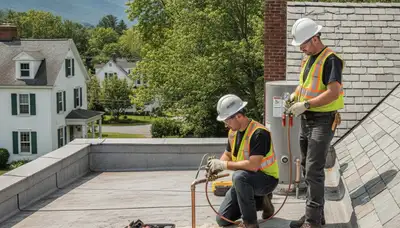 Burlington, VT plumber repairing residential plumbing for plumberburlingtonvt-new.com