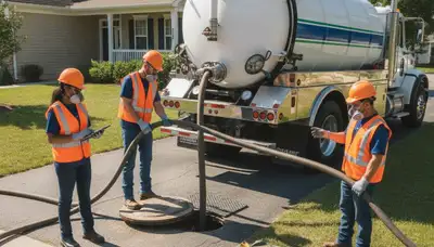 Septic pumping service for Burlington, VT homes by On Call Plumbers
