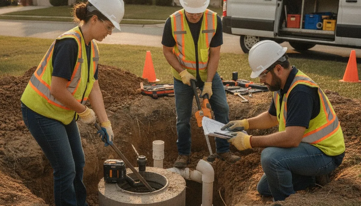 Septic repair service for Burlington, VT homes by On Call Plumbers