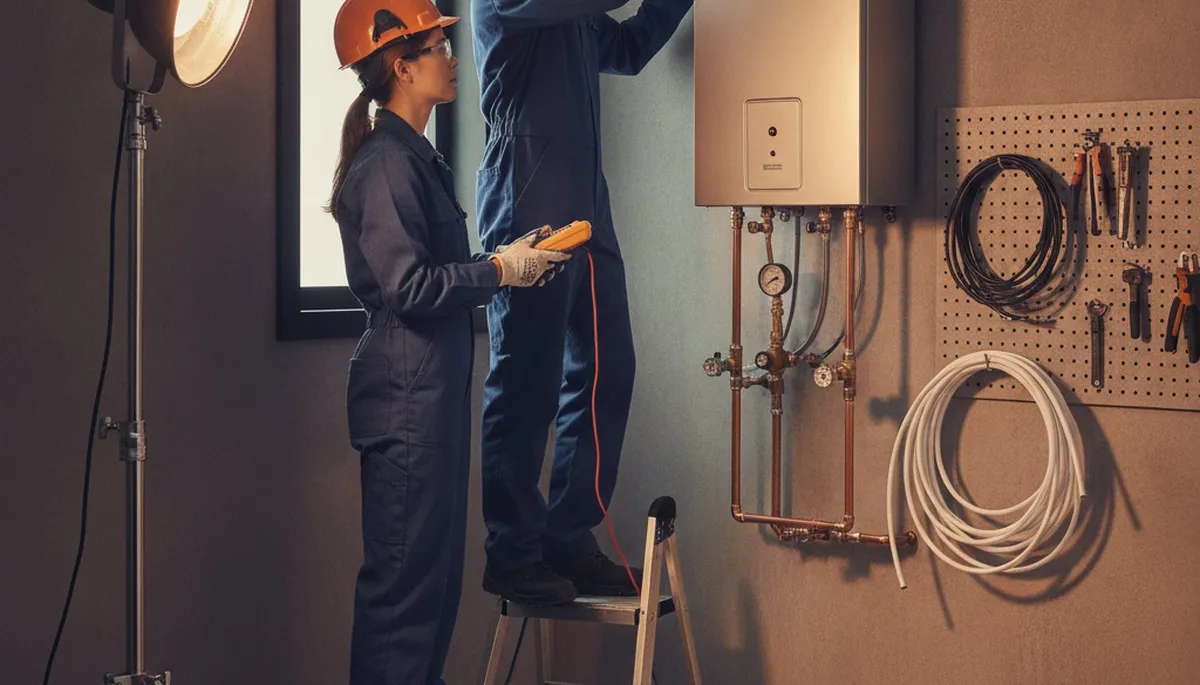 Tankless water heater service in Burlington, VT for efficient home hot water systems